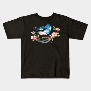 The Spring Blossom Bird Costume Gift Kids T-Shirt